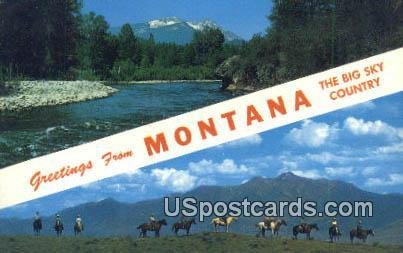 Big Sky Country in Kootanai River, Montana