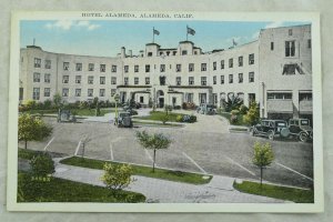 1920's Hotel Alameda, Alameda, Calif. Vintage Postcard P102