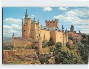 Postcard El Alcazar and the Cathedral, Segovia, Spain