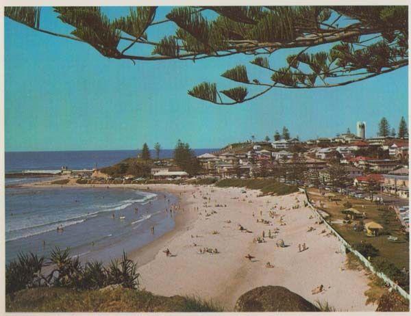 Rainbow Bay Coolangatta Queensland Gold Coast Australia Postcard