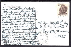 Bird's Eye View Lower Manhattan,New York,NY BIN