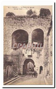 Dinan Old Postcard The door Jerzual