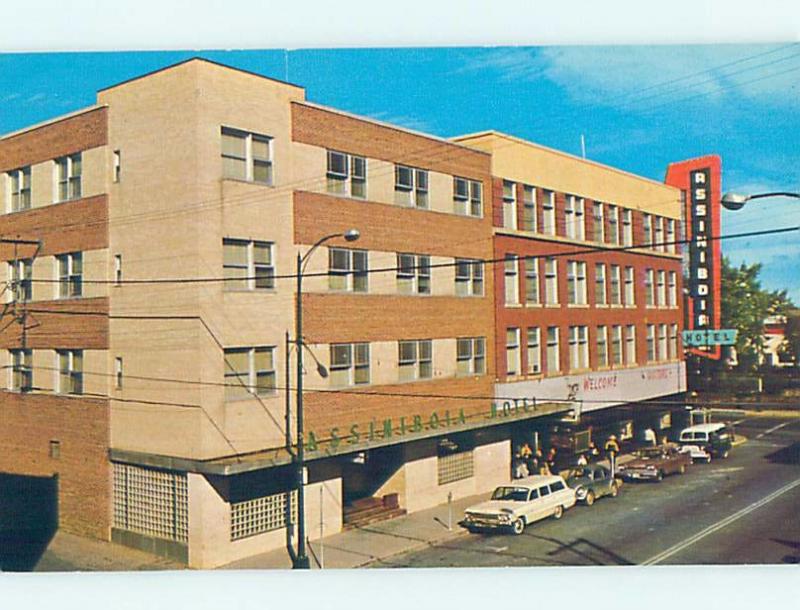 Unused Pre-1980 HOTEL SCENE Medicine Hat Alberta AB B0720