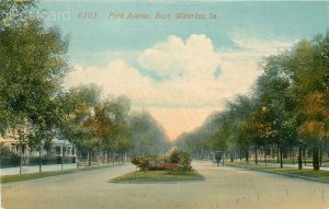 IA, Waterloo, Iowa, Park Avenue, East, Tichnor No. 6103