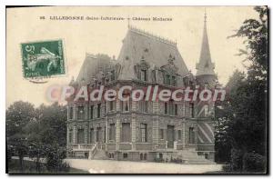 Postcard Old Lillebonne Seine Inferieure castle Modern