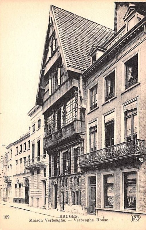 Maison Verbeaghe, Verbeaghe House Bruges Belgium Unused 