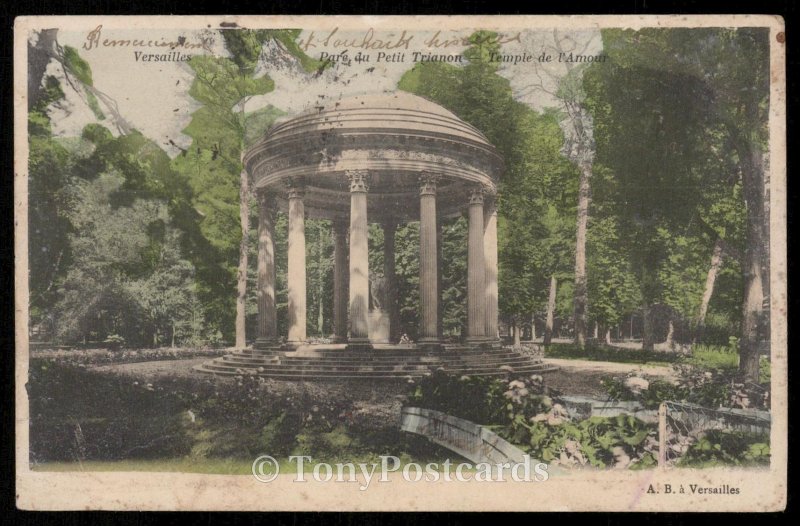 Versailles - Parc du Petit Trianon-Temple de l'Amour