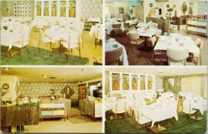 Bertello's Dining Lounge Banff Alberta AB Multiview Unused Vintage Postcard D80