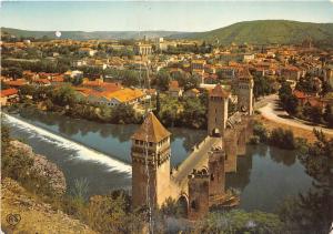 BR14169 Cahors vue panoramique sur le pont   france