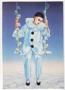 P624 JLs pierrot on swing by robson at meiklejohn illustrated