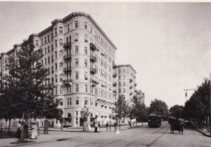 Washington D C The Stoneleigh Court Apartments Circa 1900