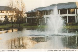 River at Arlington Business Park Theale Berkshire Postcard