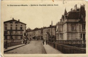 CPA CHARMES-sur-MOSELLE - Entrée de CHARMES (153787)