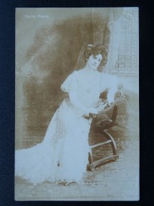 Actress CARRIE MOORE c1908 RP Postcard by Aristophot Co.