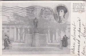 Ohio Columbus McKinley Monument 1906