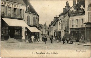 CPA AK Remalard-Rue de I'Eglise (800249)