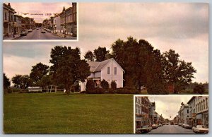 Wapakoneta Ohio 1970s Postcard Town View Birthplace Of Neil Armstrong Astronaut