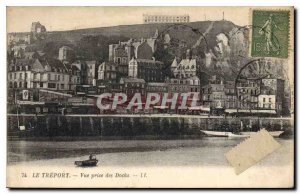 Old Postcard Treport shooting Docks