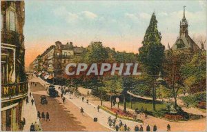 Old Postcard Toulouse Rue Alsace Lorraine and the Square of the Capitol