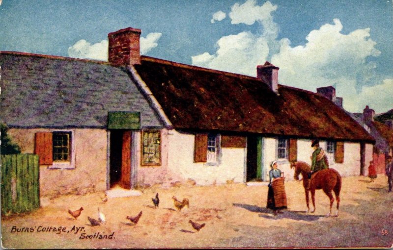 Scotland Ayr Burn's Cottage