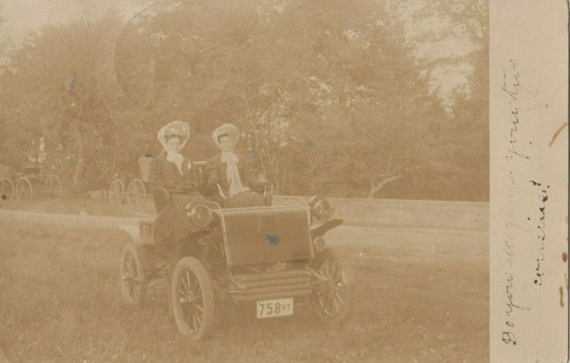 RP; BRATTLEBORO, Vermont, 1909; Valley Fair Parade Car