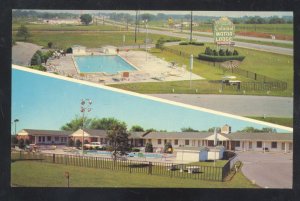 SPRINGFIELD MISSOURI ROUTE 66 COLONIAL MOTOR LODGE ADVERTISING POSTCARD