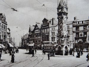 Leicester 5 IMAGE MULTI-VIEW c1913 Postcard by R. Sneath, The Peak Series