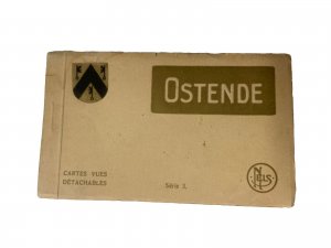 Vintage Ostende Series 3 Postcard Booklet 7 Postcards