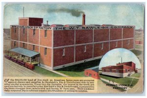 c1910 Memphis Stock Dip Factory Rawleighs Company Tennessee TN Vintage Postcard