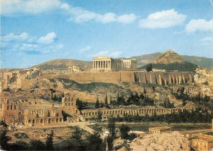 B110798 Greece Athens General view of Acropolis Panorama