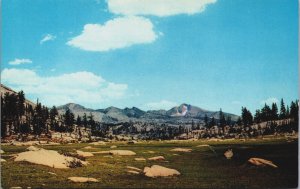 Sunrise High Sierra Camp Yosemite National Park California Postcard C154