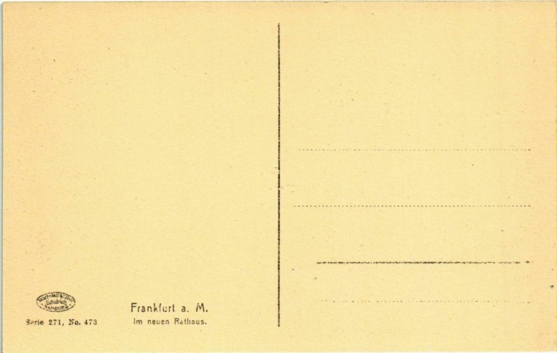 CPA AK Frankfurt Im neuen Rathaus GERMANY (1017938)