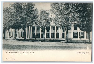 Manchester Vermont VT Postcard Equinox House Exterior Scene c1905's Tuck Antique