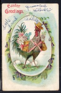 Easter Greetings Dressed Chick BIN