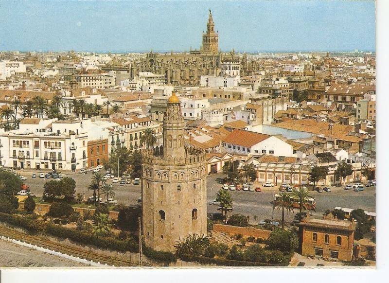 Postal 045760 : Sevilla. Torre del Oro y Catedral