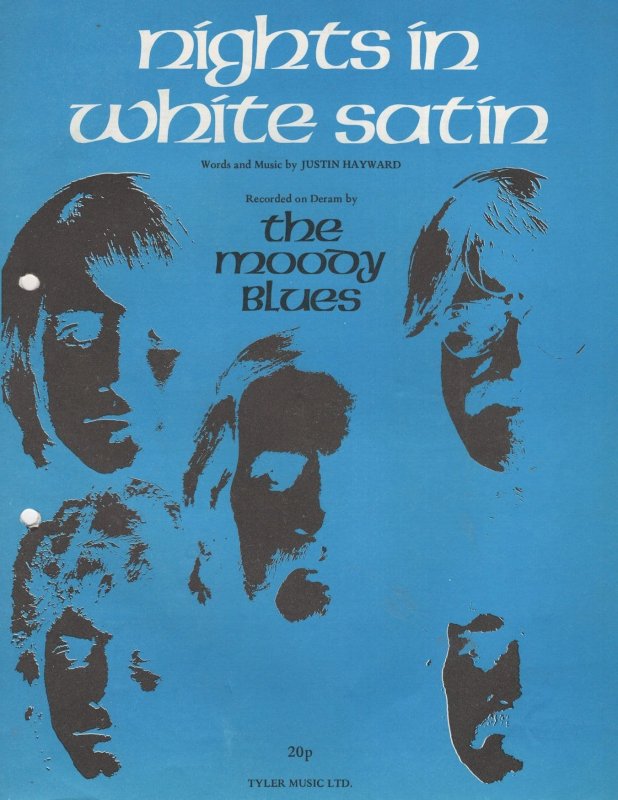Nights In White Satin The Moody Blues Sheet Music