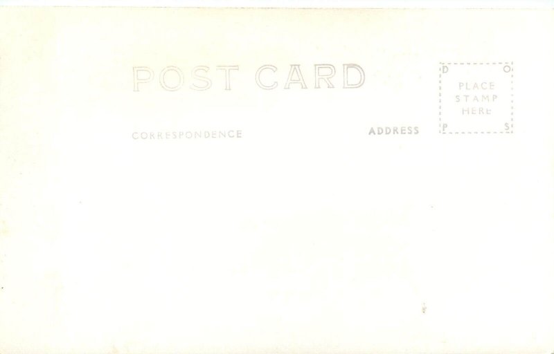 RPPC Postcard Teton Pass Jackson Hole WY