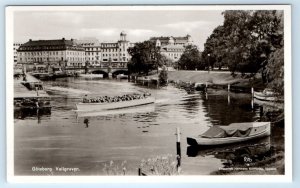 RPPC Goteborg Vallgraven SWEDEN Postcard