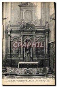 Old Postcard Saint Maximin Basilica Altar Rosary