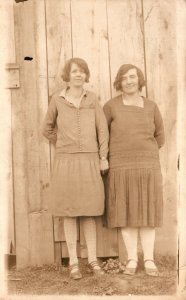 Vintage Postcard 1900's Portrait of Two Beautiful Women Victorian Ladies Artwork