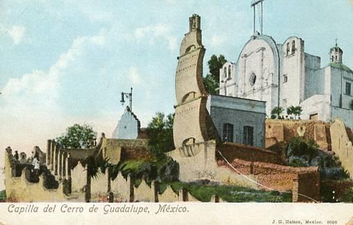 Mexico - Guadalupe, Capilla del Cerro de Guadalupe (Chapel Hill)