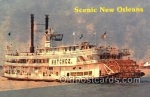 Scenic New Orleans Ferry Boats, Ship Unused 