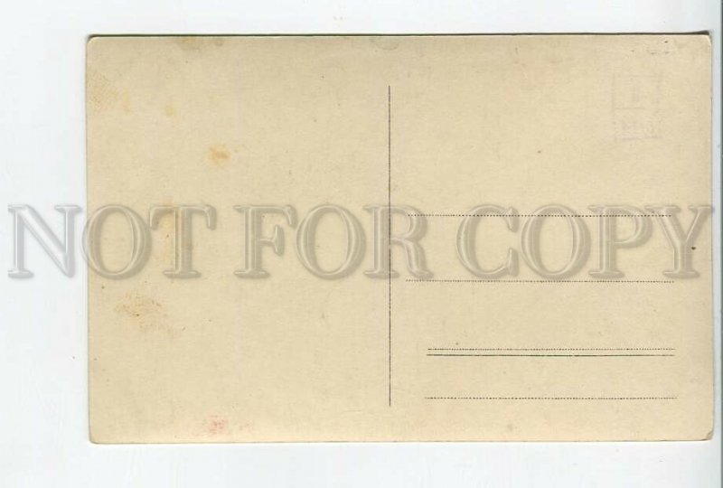 461782 KOPPAY Lion & Winged WITCH Strong & Weak Vintage postcard