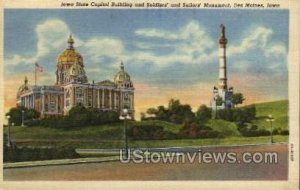 Iowa State Capitol Building - Des Moines  