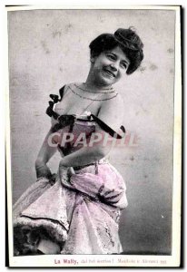 Old Postcard Fantasy Theater Woman The Walty