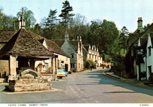 Castle Combe,Market Cross,Wiltshire,Emgland,UK