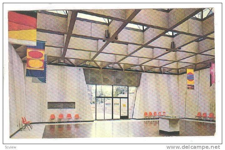 Interior View Of Memorial Hall Confederation Centre, Charlottetown, Prince Ed...