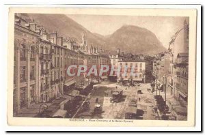 Grenoble Old Postcard Musee Grenoble and Saint Eynard