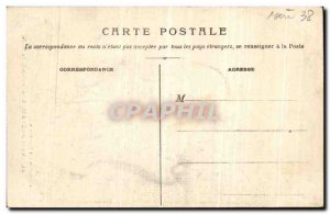 Old Postcard Allevard Les Bains waterfall Breda