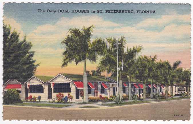 Doll Houses Tourist Cottages - Motel - St Petersburg FL, Florida - Linen